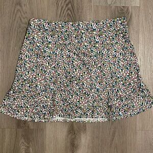 Adorable Fruit Print Tennis Skirt